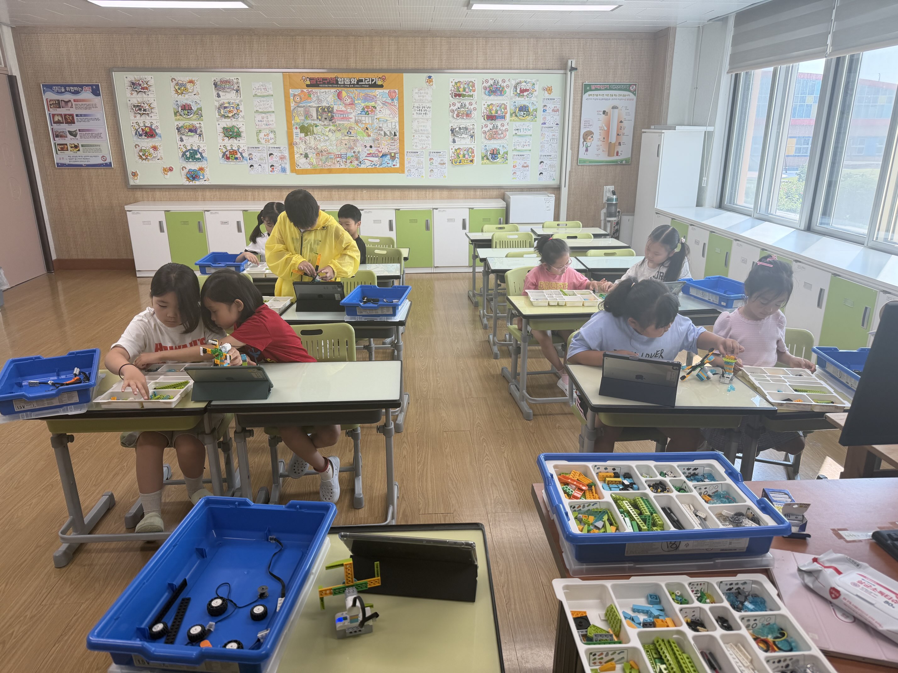 여름방학 돌봄교실 특강(레고기초) 사진